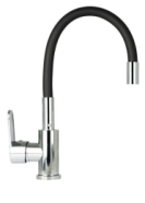 MONOCOMANDO MESADA COCINA VANN FAVA CROMO C/NEGRO COMPLETO FLEXIBLE  MOTOR ARG O
FERTA