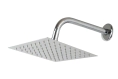 FLOR COMPLETA DUCHA VANN CUADRADA CROMO C/BRAZO MOTOR ARG TMB1007C0