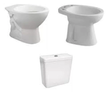 COMBO LOZA (INODORO CORTO ANDINA + BIDET ANDINA+ MOCHILA PRINGLES)