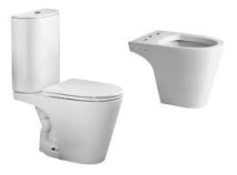 COMBO MARINA  FERRUM,3 PIEZAS ( INODORO LARGO+MOCHILA+BIDET)  *15%