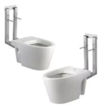 COMBO MARINA COLGAR FERRUM (INODORO +BIDET 1 AGUJERO)