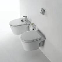 COMBO MARINA COLGAR FERRUM (INODORO +BIDET 1 AGUJERO)