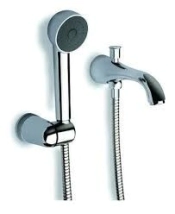 DUCHADOR COMPLETO PEIRANO PICO BAÑERA BRONCE+ DUCHA DE  MANO D439