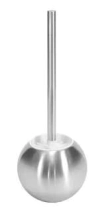 ESCOBILLA BAÑO INOX DACCORD  ETERNITY BOLA ESC0IMP09