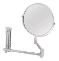 ESPEJO CROMADO  DACCORD  MOVIL EXTENSIBLE CON AUMENTO