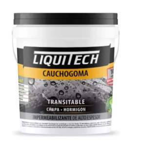 CAUCHOGOMA 4 KG GRIS IMPERMEABILIZANTE LIQUITECH *7%