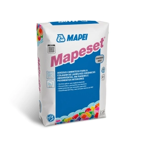 PEGAMENTO P/CERAMICO 25KG MAPEI GRIS MAPESET 006625 (ceraamico hasta 60x60)