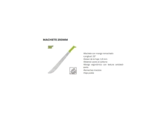 MACHETE 250MM DYLLU DTNU0120