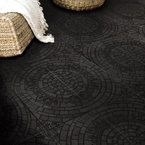 CERAMICO SCOOP 45,3X45,3 TERRA PIZARRA NEGRO 2,255MTR2XCAJA MATE  GALERIA EXTERIOR TERRA SAN LORENZO