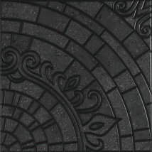 CERAMICO SCOP 45,3X45,3 TERRA PIZARRA NEGRO 2,255MTR2XCAJA MATE  GALERIA EXTERIOR TERRA SAN LORENZO