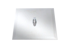 FLOR DE DUCHA DACCORD CUADRADA 20CM INOX