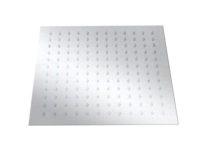 FLOR DE DUCHA DACCORD CUADRADA 20CM INOX