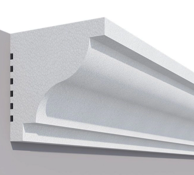 MOLDURA 28 X 10X 1MT (ME11) EXTERIOR (POLIESTIRENO EXTRUIDO) *EN STOCK*