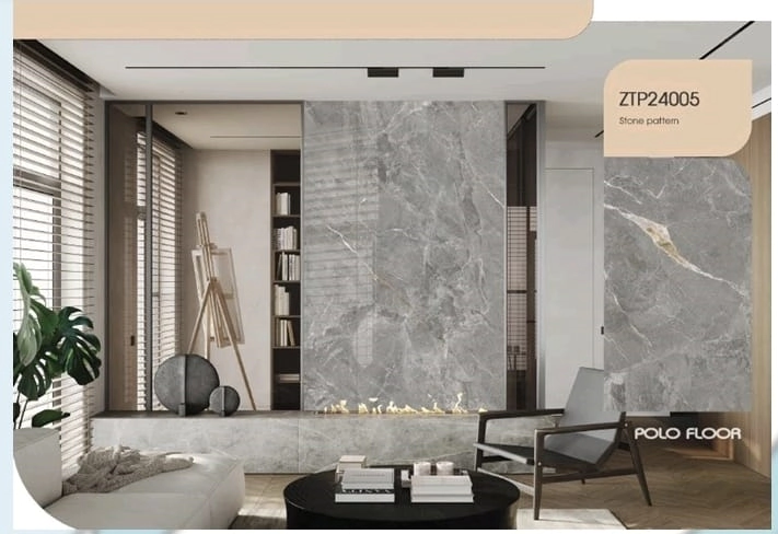 PLACA SIMIL MARMOL 1,20X2,60  3MM  GRIS ZTP24005  *STOCK*