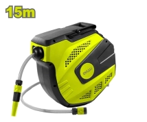 PORTA MANGUERA ENROLLADOR 15 MT DYLLU  DTVZ1515 ** RIEGO **