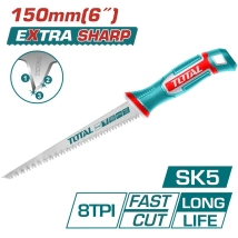 SERRUCHO PARA PLACA DE YESO 150MM TOTAL INDUSTRIAL-MANGO VERDE-ROJO THWBSW1508