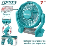 VENTILADOR TOTAL TFALI2007 SIN BATERIA Y SIN CARGADOR