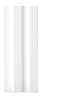 PLACA WALL PANEL 2,75 X 12cm x12mm SLIM ATRIM BLANCO COD : 7500E