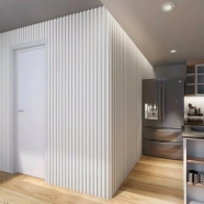 PLACA WALL PANEL 2,75 X 12cm x12mm SLIM ATRIM BLANCO COD : 7500E