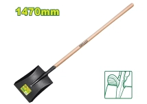 PALA ANCHA DE ACERO CON MANGO 1470mm DYLLU DTSE2317