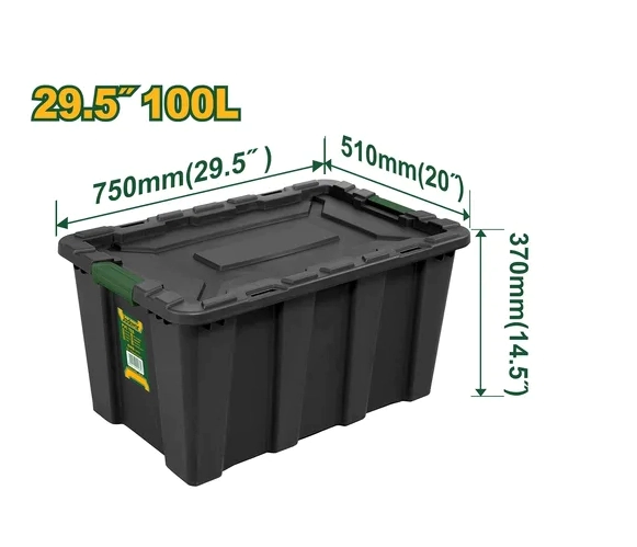 CONTENEDOR PLASTICO 80L DYLLU DTTB3380