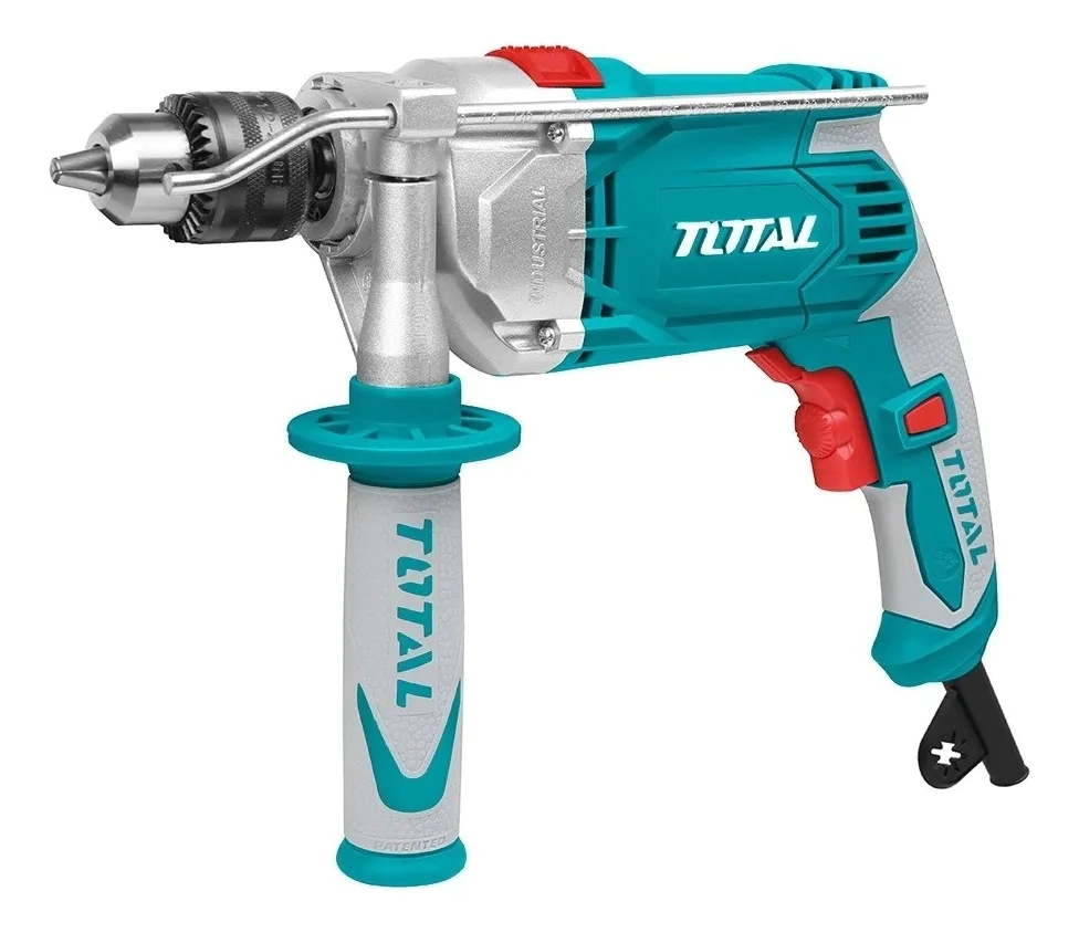TALADRO C/ PERCUTOR ELECTRICO 1010 W 13 MM TOTAL TG111136-4 TOTAL INDUSTRIAL