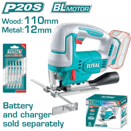CALADORA INALANBRICA �20V�BL INDUSTRIAL�TOTAL�TJSLI1008