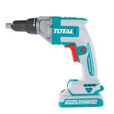 ATORNILLADOR 20 V PARA PLACA DE YESO TOTAL INDUSTRIAL�TOTAL TDSLI204281-4 (MALETIN, CARGADOR, Y BATE