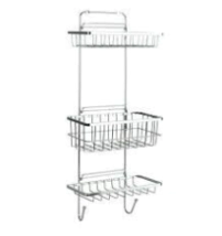 ESTANTE 3 DACCORD  ACERO/CR ORG0IMP14 atornillar con gancho inferior****  10%