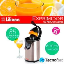 EXPRIMIDOR LILIANA AE9285 INOX C/MANIJ N