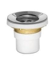 SOPAPA BAÑERA/RECTA,  BRONCE,  RAO,  ADAPTADOR DE  PVC 40MM