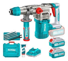 ROTOMARTILLO SDS PLUS INALAMBRICO 20V 28 MM TOTAL TRHLI202885-4 (CON BATERIA Y CARGADOR)