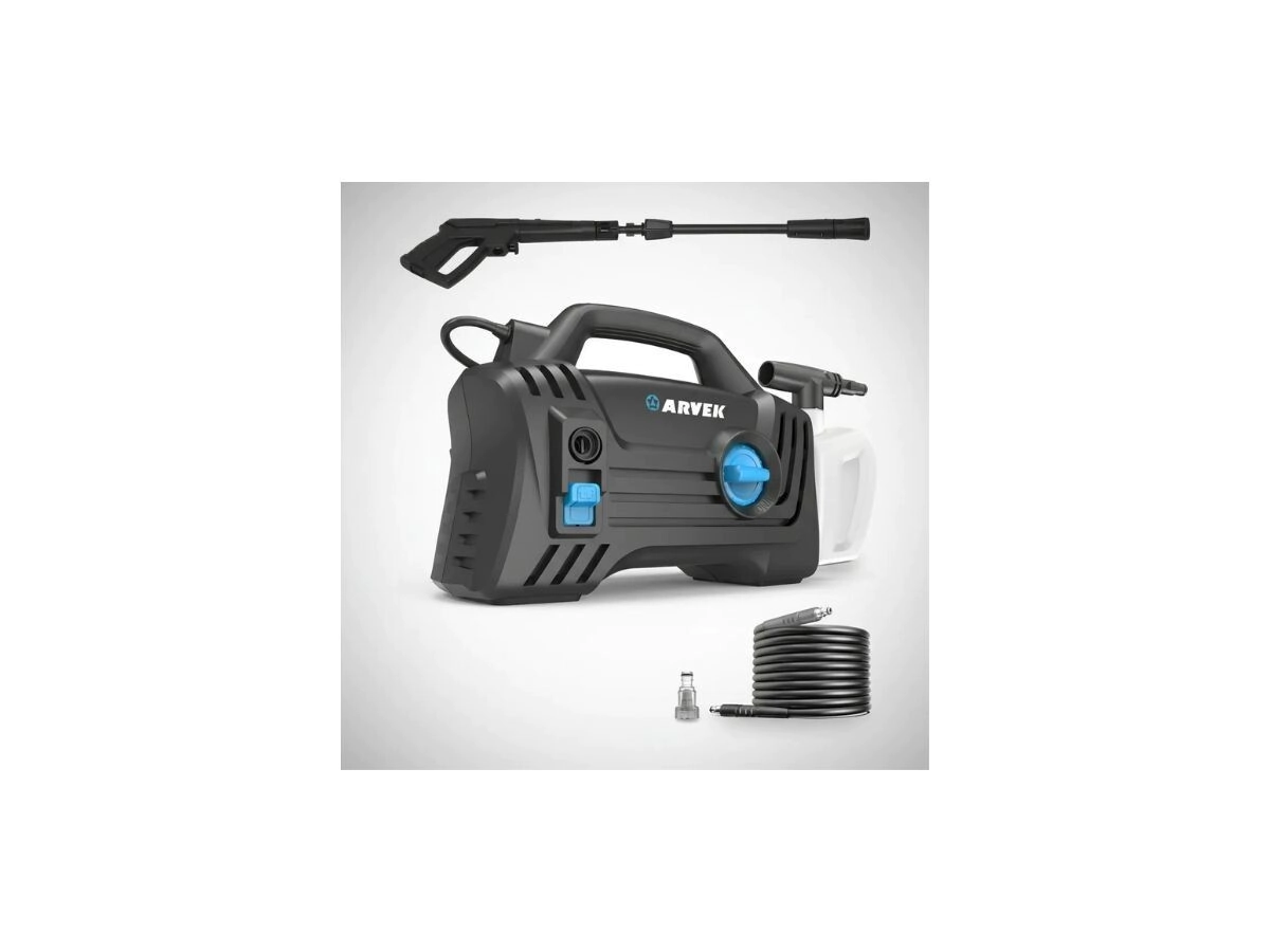 HIDROLAVADORA PORTATIL 100 BAR -1200W ARVEK HD-100 6,5 LITROS C MINUTOS