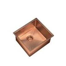 BACHA COCINA, SIMPLE,  JOHNSON,  SIGNATURE ENKEL ORO ROSADO 42X45X22