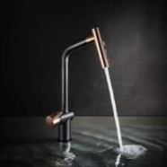 MONOCOMANDO MESADA JOHNSON GLOW NEGRA EXTENSIBLE *A PEDIDO