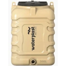 TANQUE TRI 300 Lt  SLIM- PROO WATERPLAST (SOPLADO CUADRADO)  73cm X 88cm -beige * A PEDIDO*