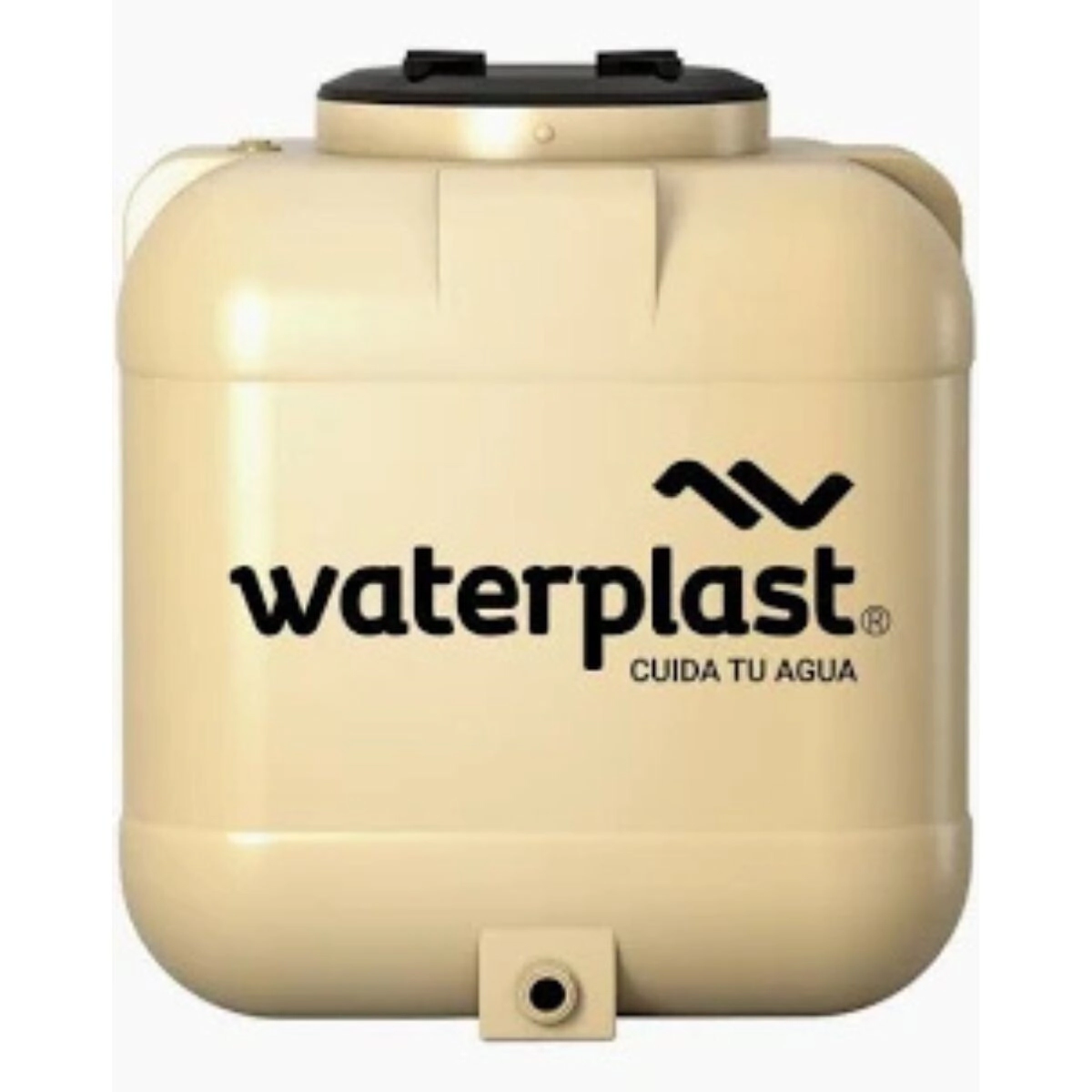 TANQUE TRI 1000 Lt  CUADRADO- PROO WATERPLAST (SOPLADO CUADRADO) 106cm X 106mt  -beige * A PEDIDO*