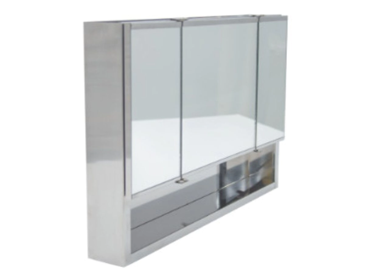 BOTIQUIN INOX 3CPO DHINOX 60X40X8 HD3 C/REP 2 EST.