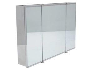 BOTIQUIN INOX 3CPO DHINOX  60X40X8 HD4B ESPEJO ENTERO 2 EST.