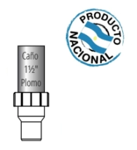 TRANSIC ACOPLE ADAPTAR P/PARTE MACHO DE 11/2" A 40MM  (PARA PLOMO)