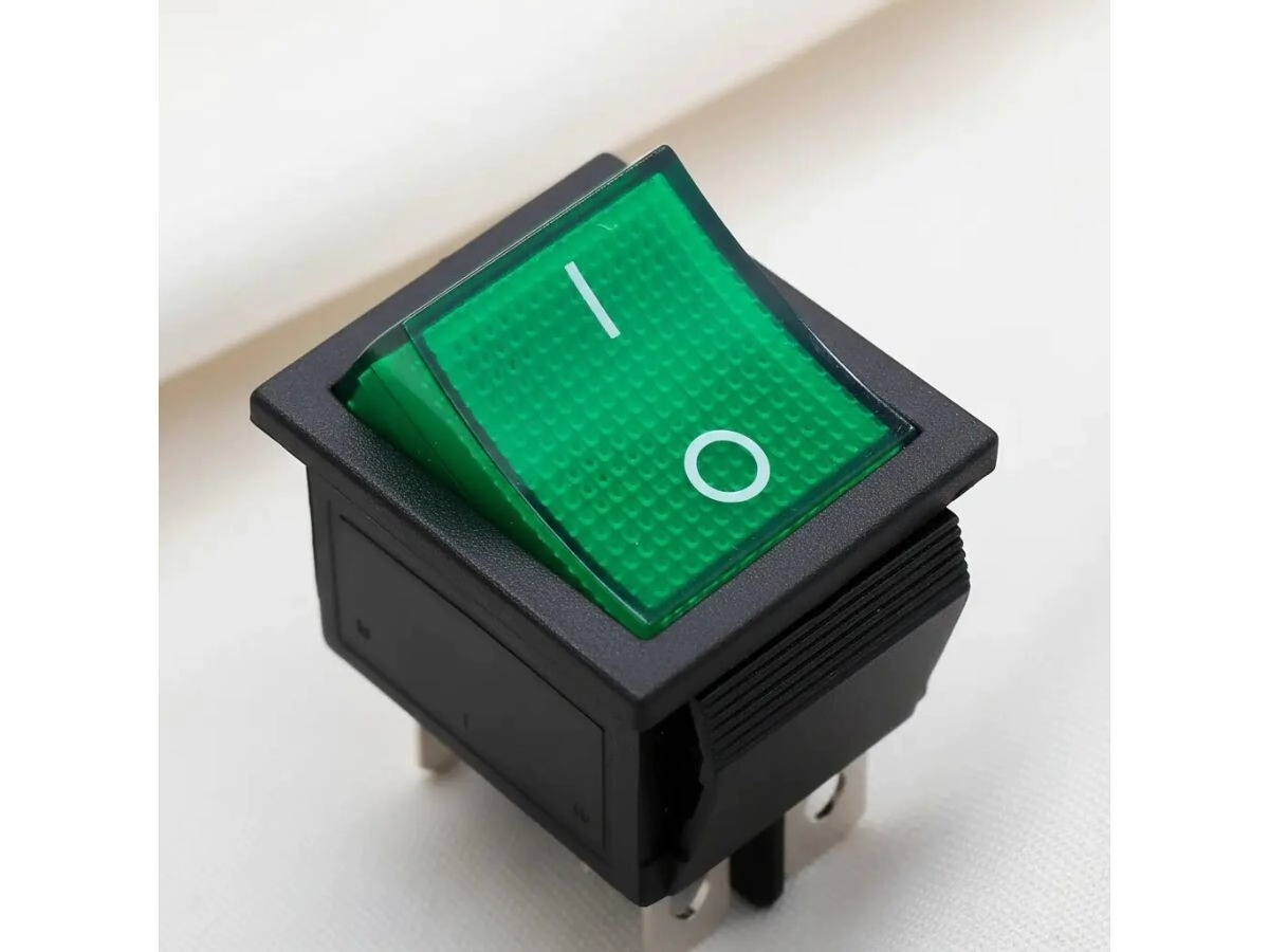 TECLA DE ENCENDIDO VERDE  COD:NLLA6500V