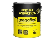 PINTURA ASFALTICA 4 LT MEGAFLEX BASE SOLVENTE