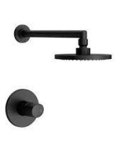 MONOCOMANDO DUCHA,  FV,  CILINDRA,  NEGRO MATE 0108/M5-NG *A PEDIDO*