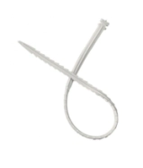 TIRILLA GOMA PARA MOCHILA SERRUCHO ECONOMICA BLANCA.