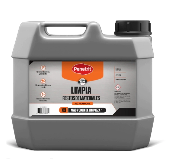 QUITA RESTO DE MATERIALES DE OBRA PLUS 5LT PENETRIT
