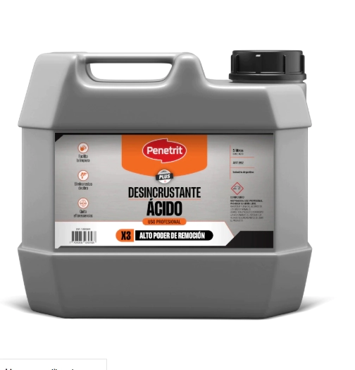 ACIDO  DESINCRUSTANTE 5LT PENETRIT