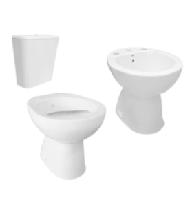 COMBO LOZA 3P CORTO ONIX (INOD+BIDET3 PERF+MOCH ONIX COLGAR)
