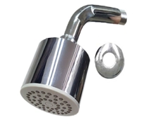 FLOR DE DUCHA COMPLETO PVC MOZART TIPO LIBBY GRANDE *10%