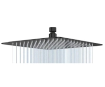 FLOR DUCH CUADRADA 20X20 NEGRA MOZART *10%