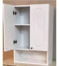 ALACENA LAQUEADO AMUBE, 45X70,  2 PUERTAS+ESTANTE